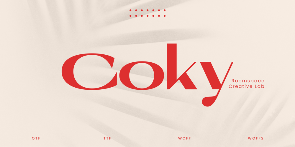 Coky font