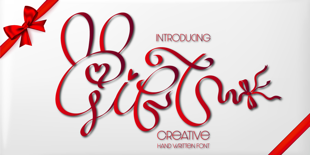 Gift font