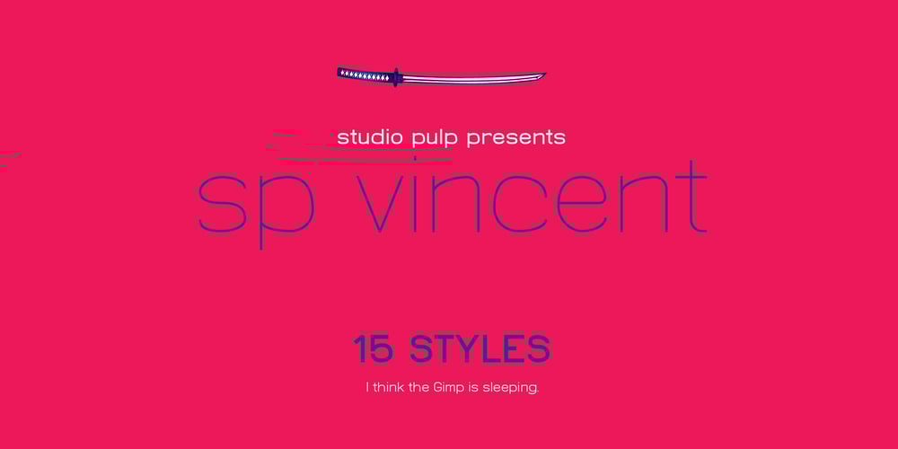 SP Vincent font