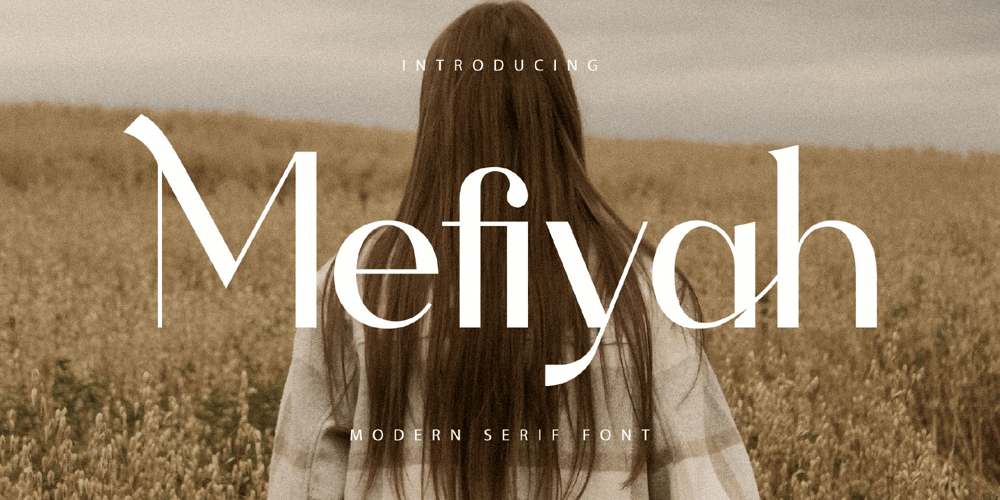 Mefiyah font