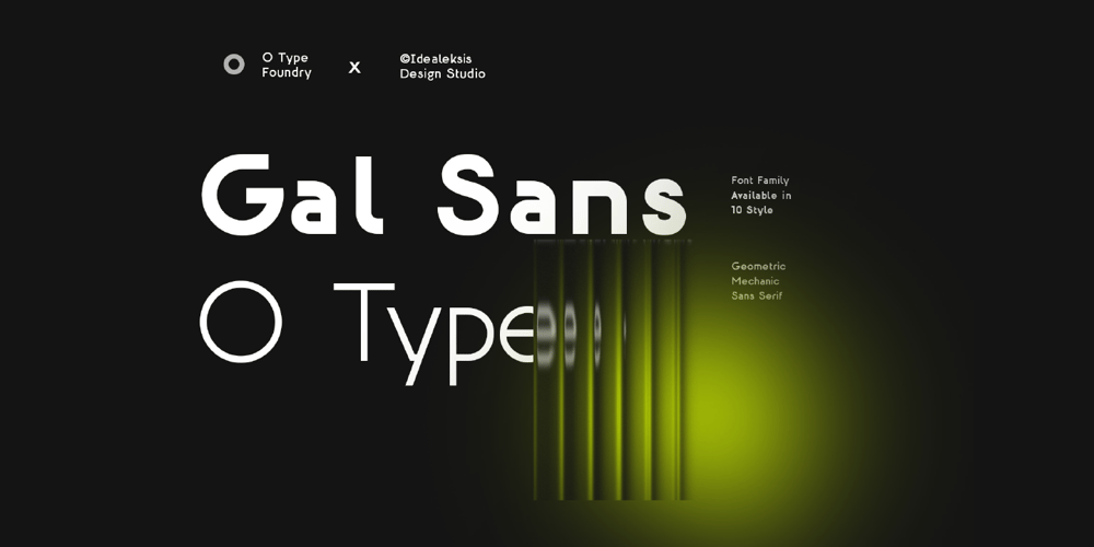 Gal Sans O Type font