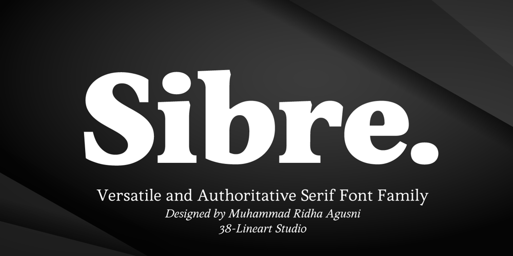 Sibre font