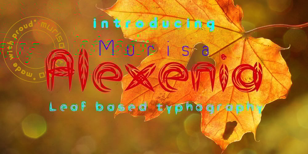 Murisa Alexenia font