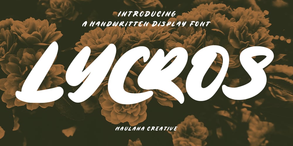 MC Lycros font