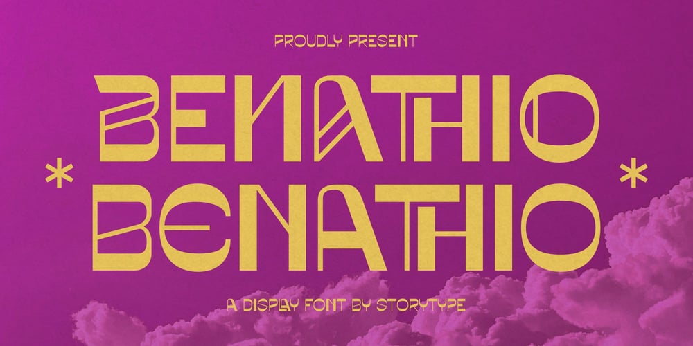 Benathio font