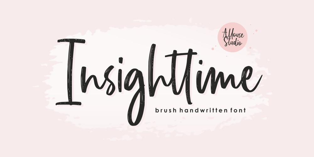 Insighttime font