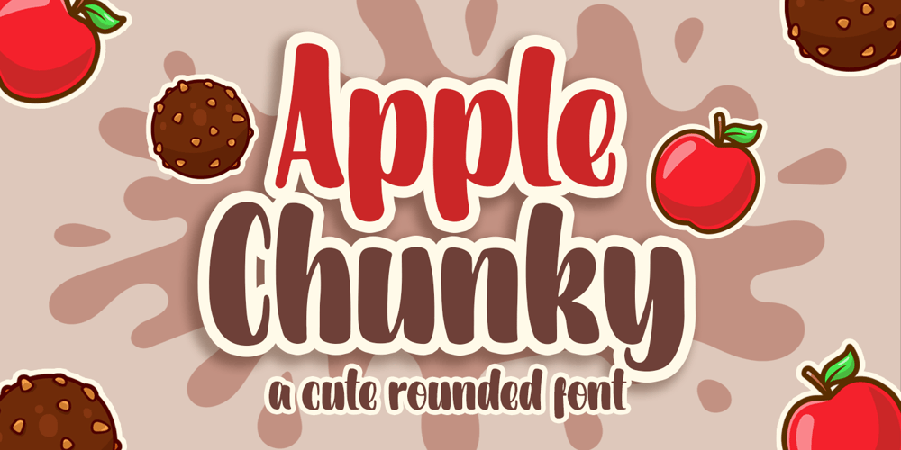 Apple Chunky font