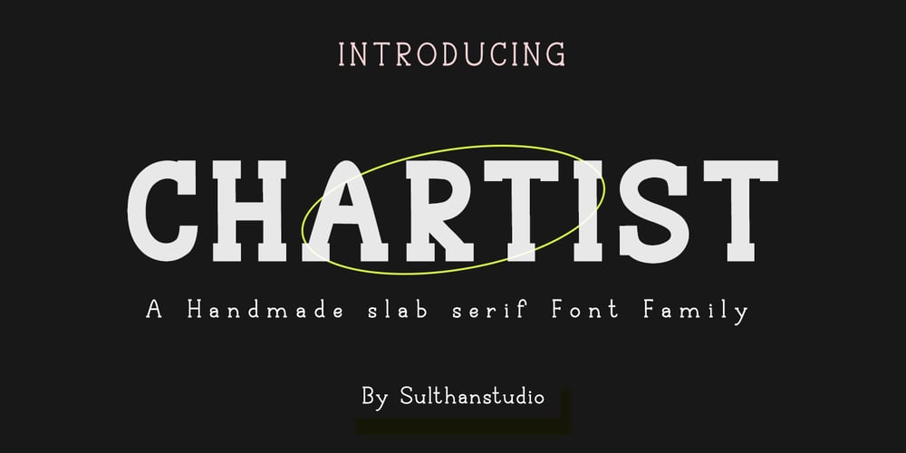 Chartist sketsa font