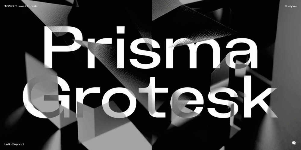 Prisma Grotesk font