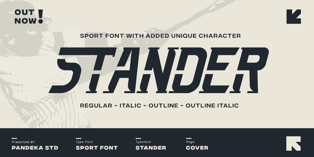 Stander font