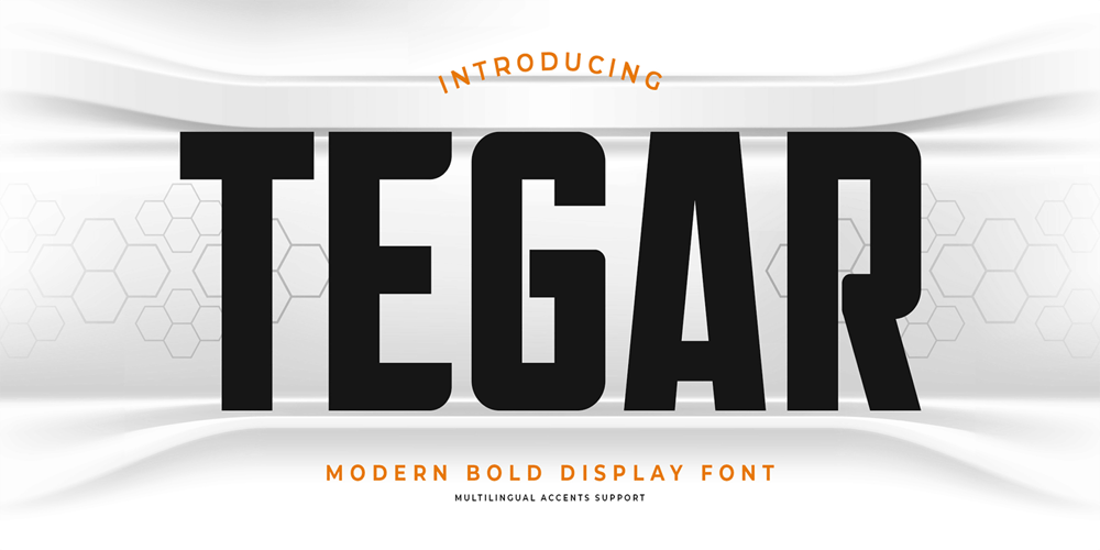 Tegar font