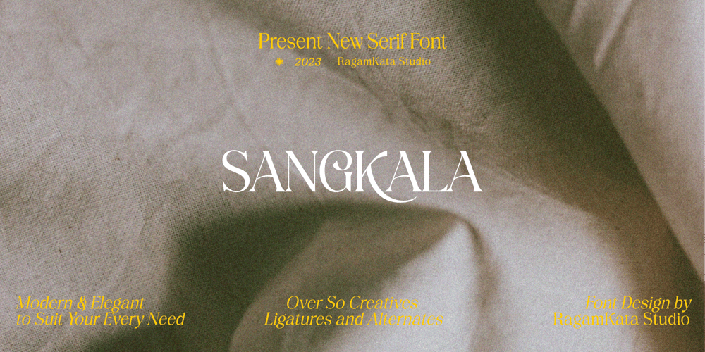 Sangkala font