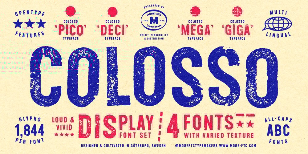 Colosso font