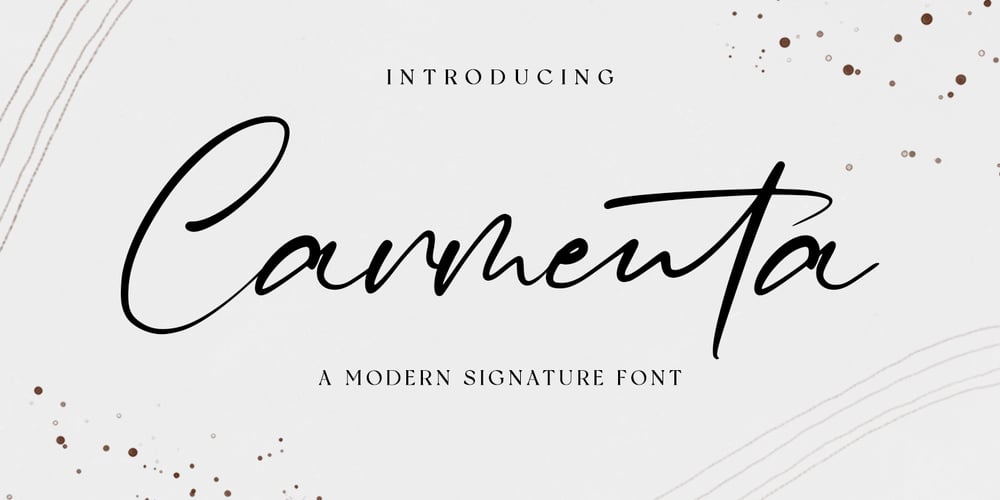 Carmenta font
