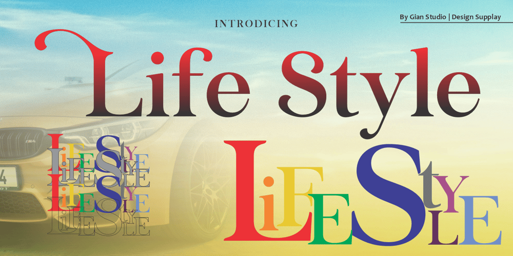 Life Style font