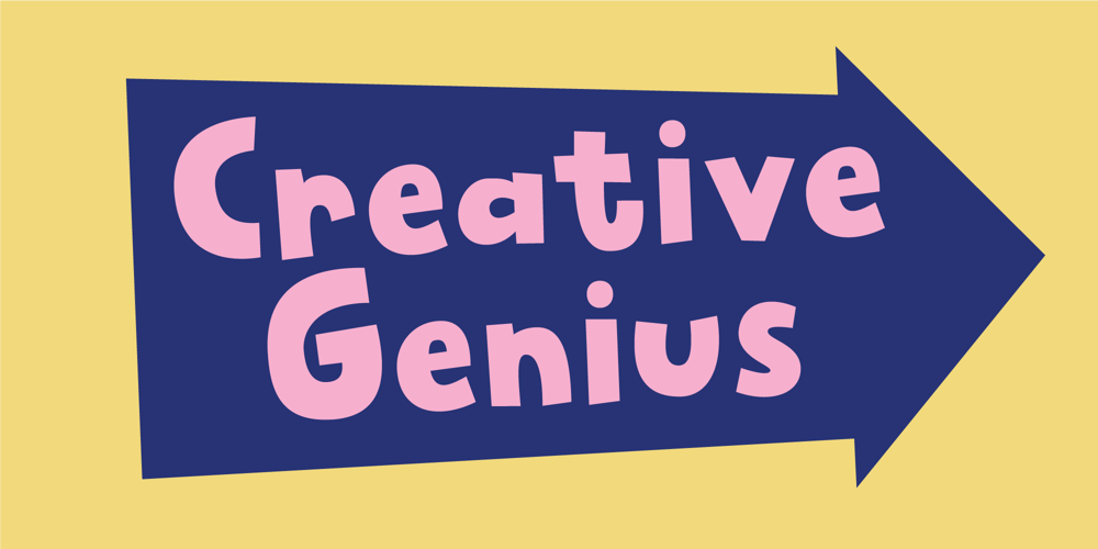 Creative Genius font