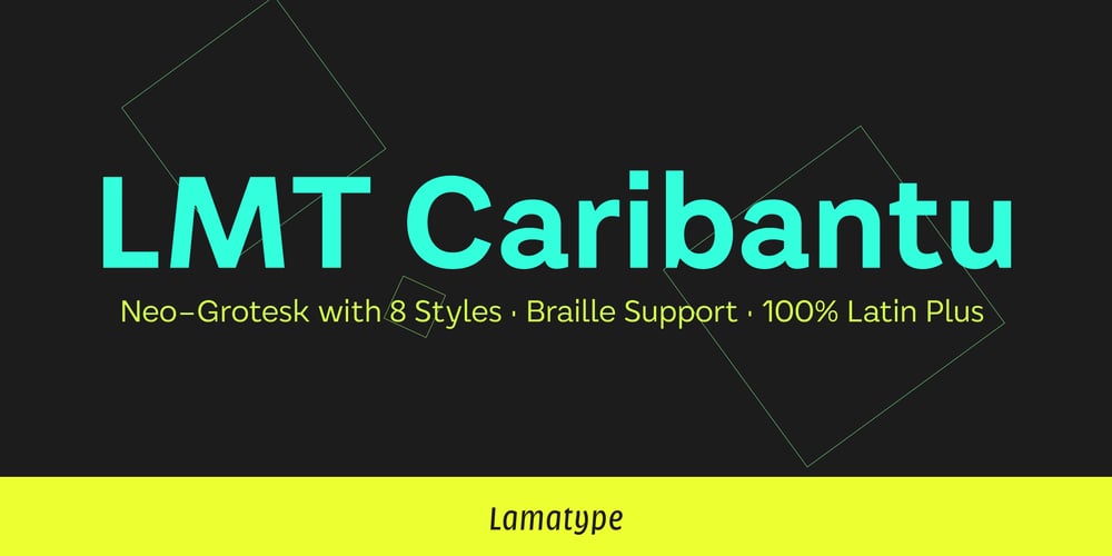 LMT Caribantu font