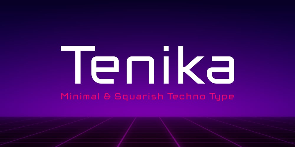 Tenika font