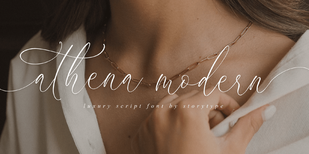 Athena Modern font