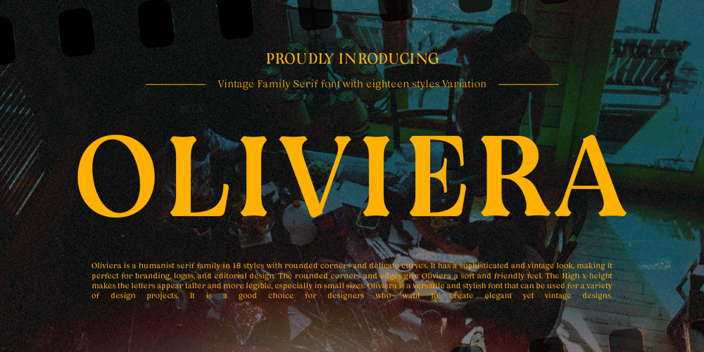 Oliviera font