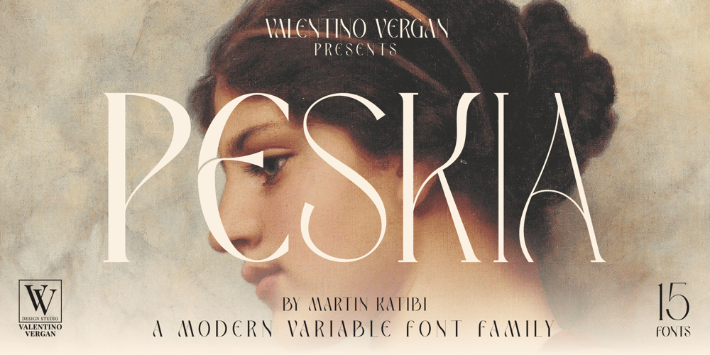 Peskia font