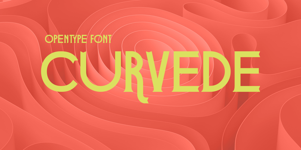 Curvede Pro font