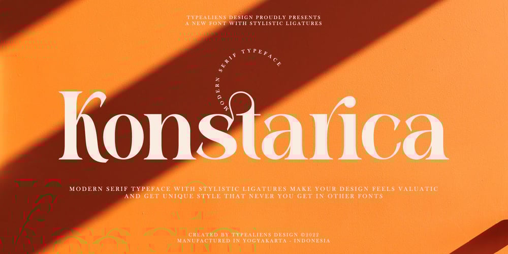 Konstarica font