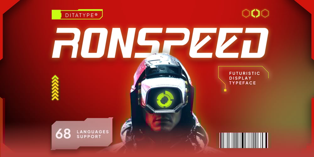 Ronspeed font