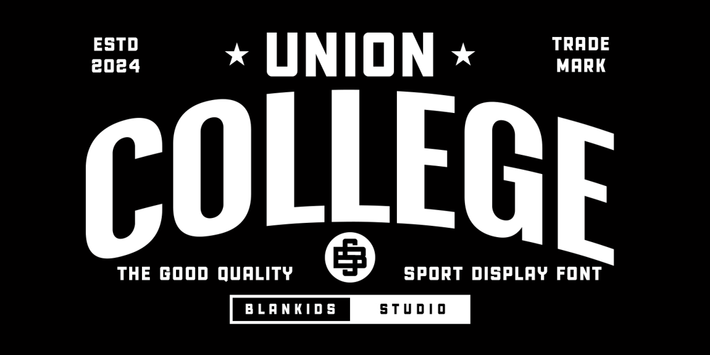 Union College 2 font