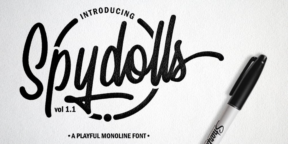Spydolls font