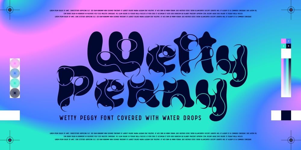 Wetty Penny font