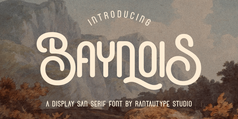 Baynois font