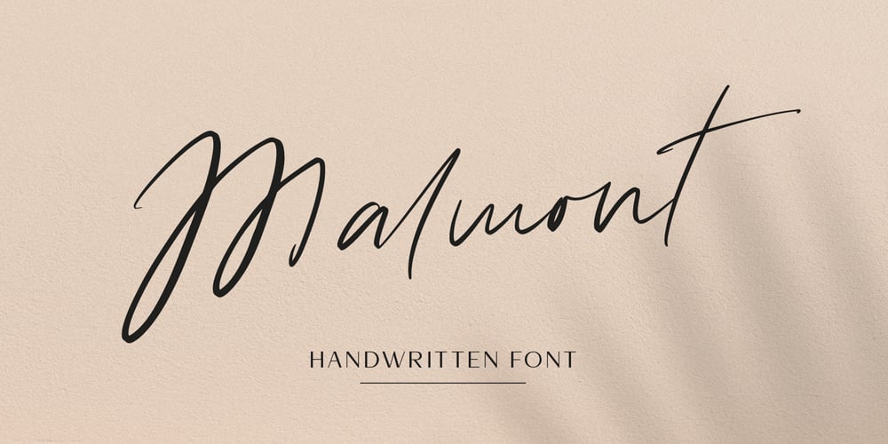 Malmont font