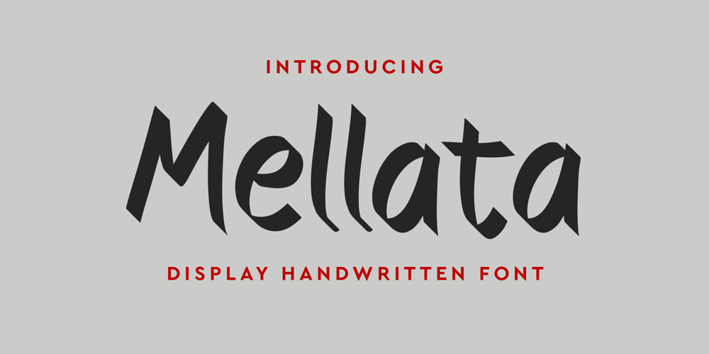 Mellata font