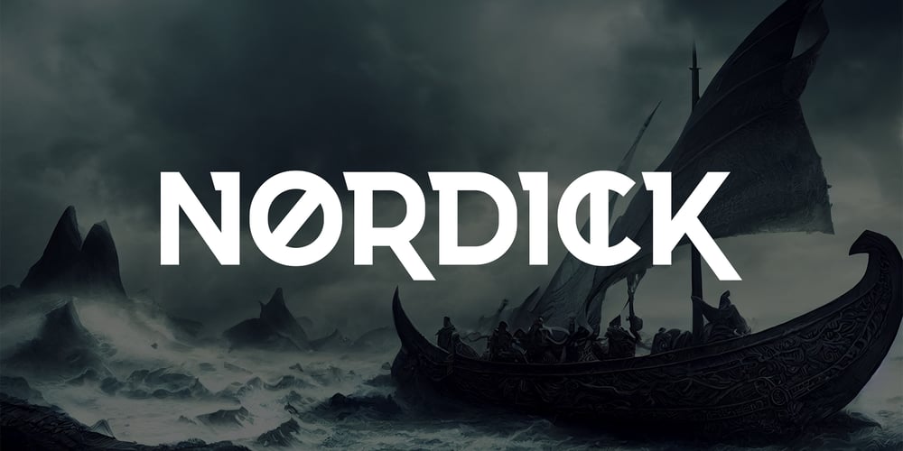 Nordick font