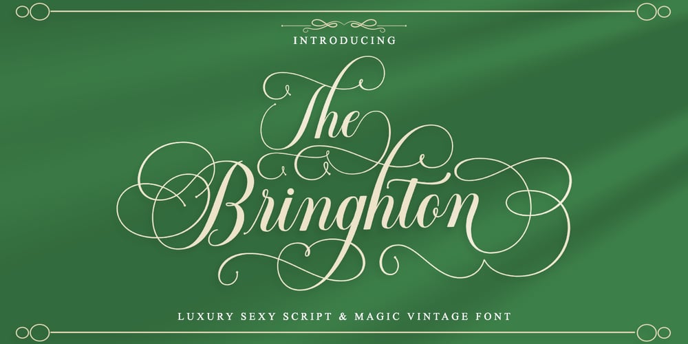 The Bringhton font