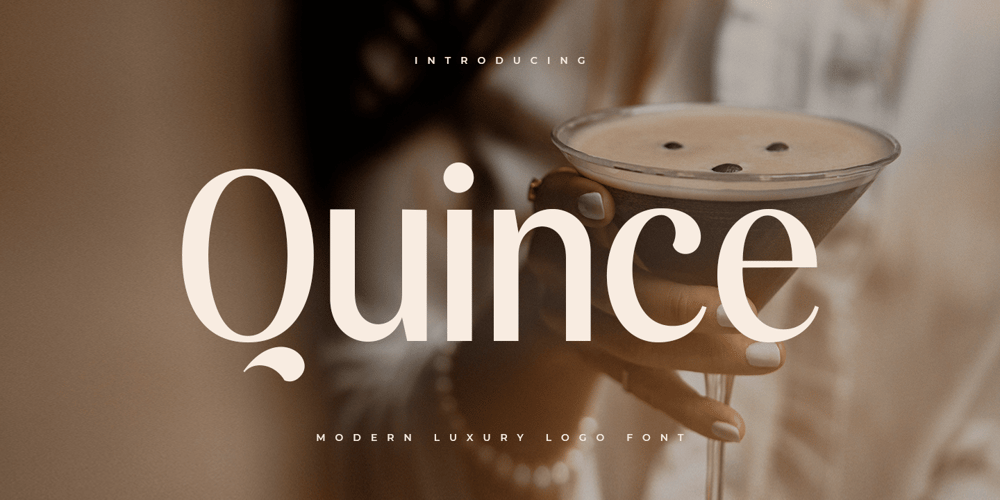 Quince Style font