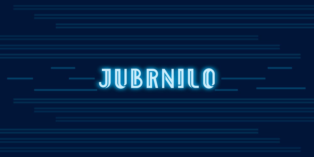 Jubrnilo font