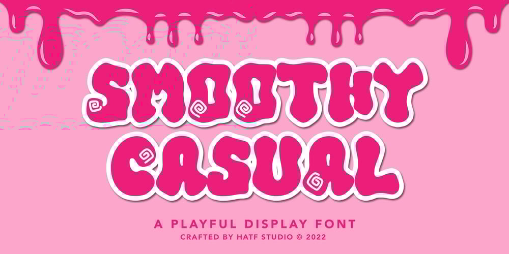 Smoothy Casual font