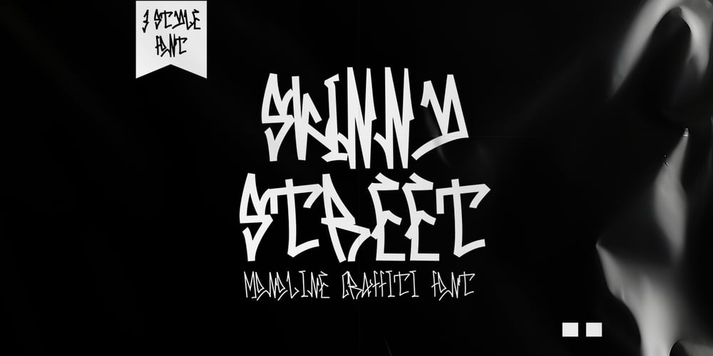 Skinny Street font