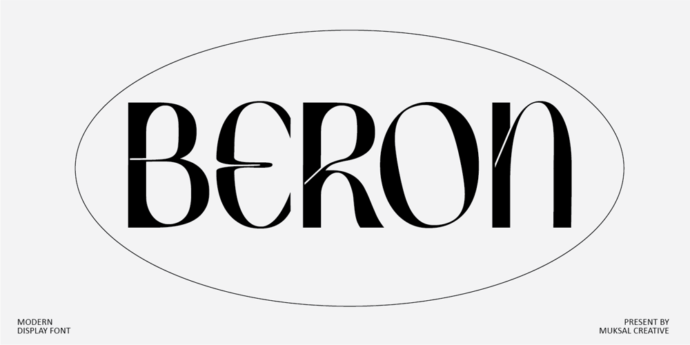 Beron font
