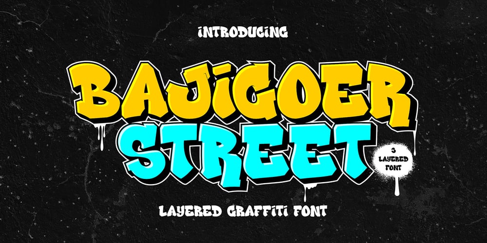 Bajigoer Street font