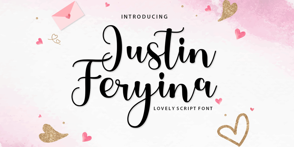 Justin Feryina font