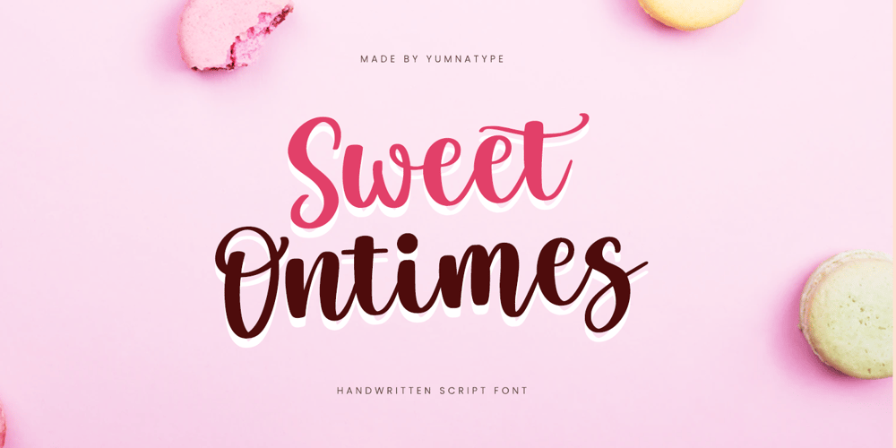 Sweet Ontimes font