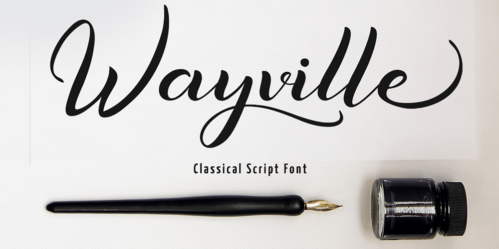 Wayville font