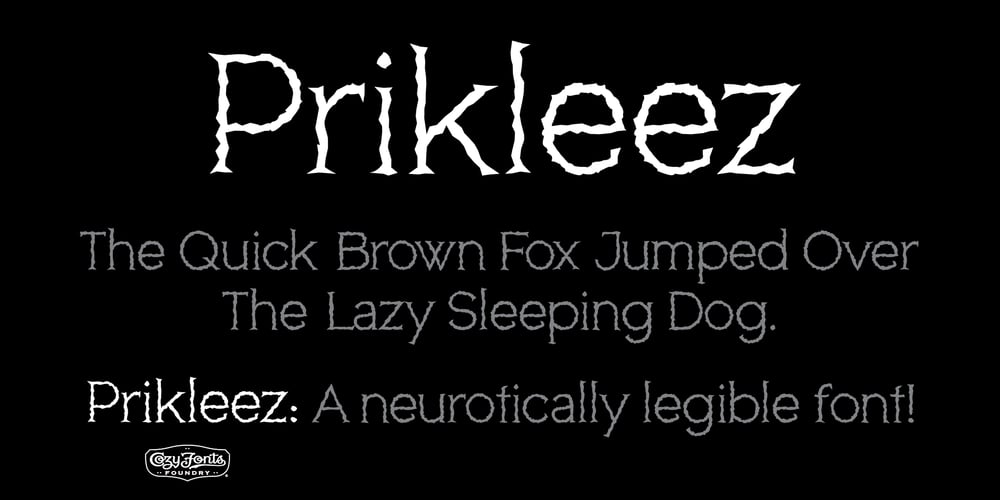 Prikleez font
