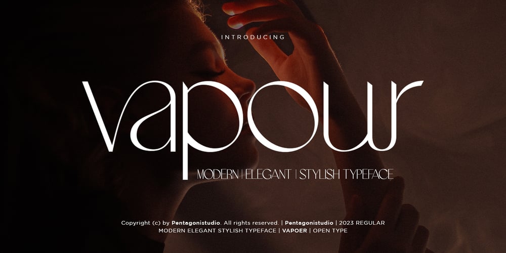 Vapour PS font
