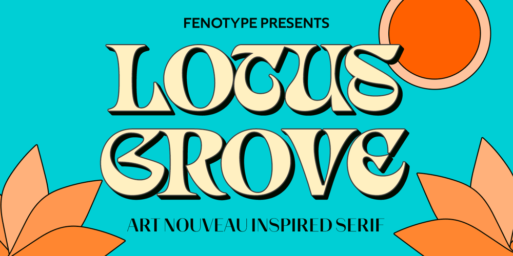 Lotus Grove font