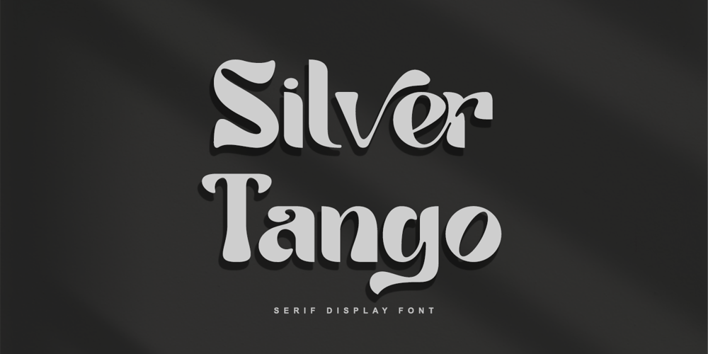 Tango Silver font