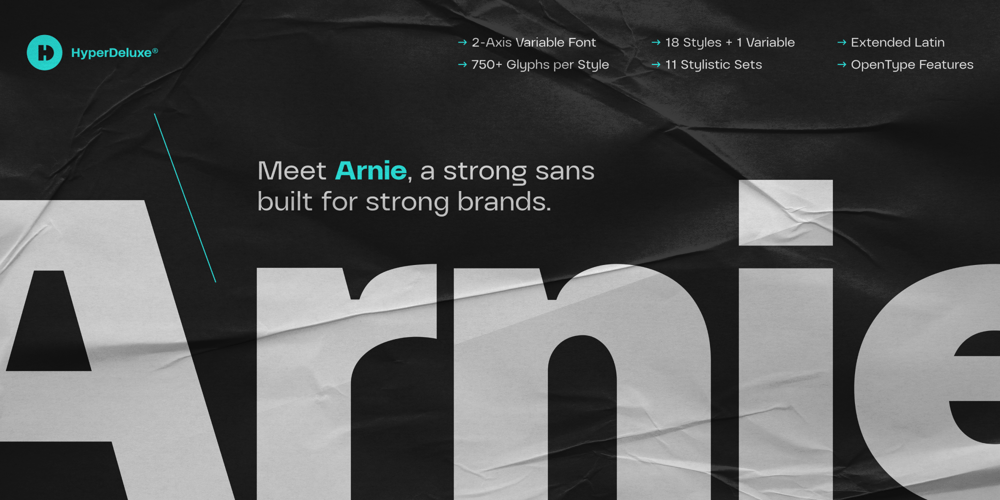 HD Arnie font